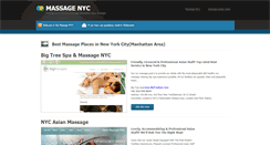 Desktop Screenshot of massage-nyc.net