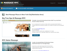 Tablet Screenshot of massage-nyc.net